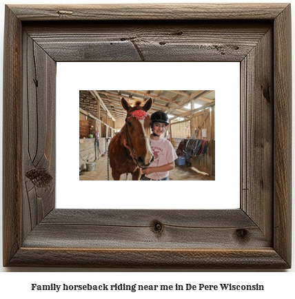 family horseback riding near me in De Pere, Wisconsin